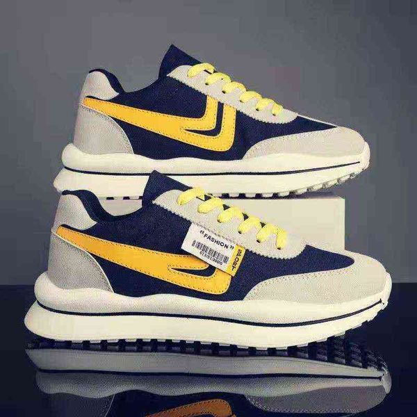 2021 korean men's shoes fashion forrest gump daddy breathable sports autumn and winter board, Black;white
2021 korean men's shoes fashion forrest gump daddy breathable sports autumn and winter board, Black;white