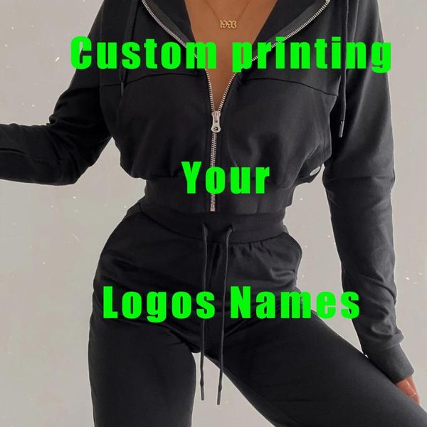 custom print logo tracksuit women sportwear diy 2 pieces customize female sets hooded pants suit mujer outfits sweatsuits women's two, White
custom print logo tracksuit women sportwear diy 2 pieces customize female sets hooded pants suit mujer outfits sweatsuits women's two, White