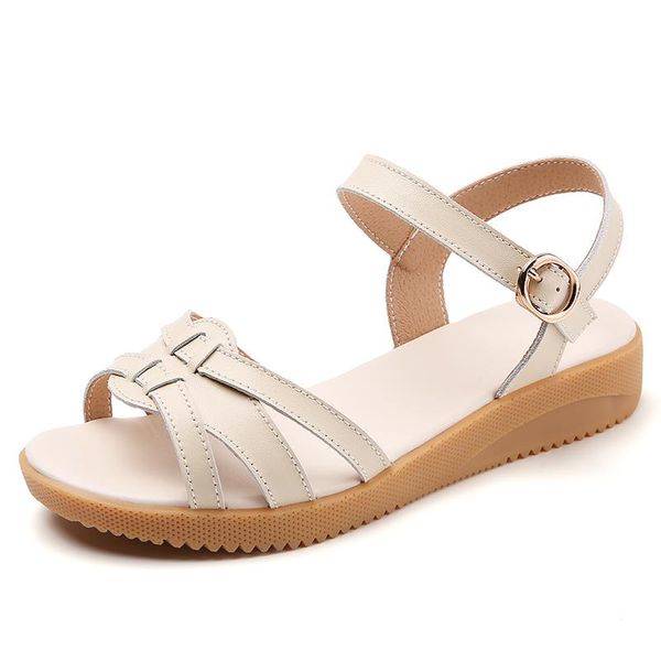 sandals explosion models summer women's leather open-toe low-bottom versatile soft outdoor bottom non-slip, Black
sandals explosion models summer women's leather open-toe low-bottom versatile soft outdoor bottom non-slip, Black