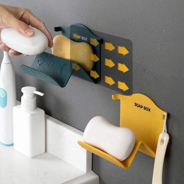 bathroom storage & organization wall-mounted soap box holder leak-perforated shelf rack trays phone organizer
bathroom storage & organization wall-mounted soap box holder leak-perforated shelf rack trays phone organizer