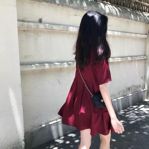 casual dresses super fairy sweet mori french retro small 150 fried street instafamous design sense niche dress summer, Black;gray
casual dresses super fairy sweet mori french retro small 150 fried street instafamous design sense niche dress summer, Black;gray