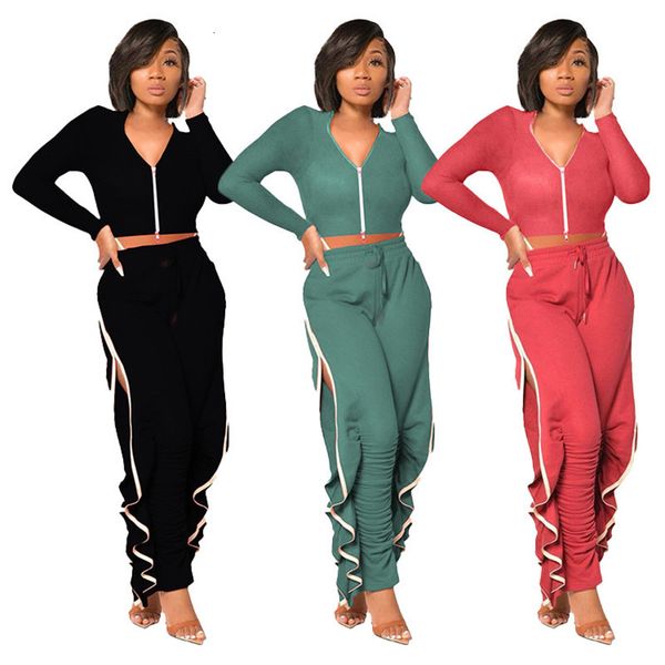 women's tracksuits 21fw casual two piece sets fashion fungus stacked long sleeve vneck cardigan designer womens clothing, Gray
women's tracksuits 21fw casual two piece sets fashion fungus stacked long sleeve vneck cardigan designer womens clothing, Gray