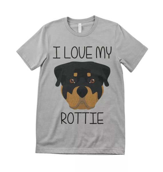 Rottweiler T Shirt Rottie Unisex Kids I Love My Dog All Sizes Grey & White, White;black
Rottweiler T Shirt Rottie Unisex Kids I Love My Dog All Sizes Grey & White, White;black