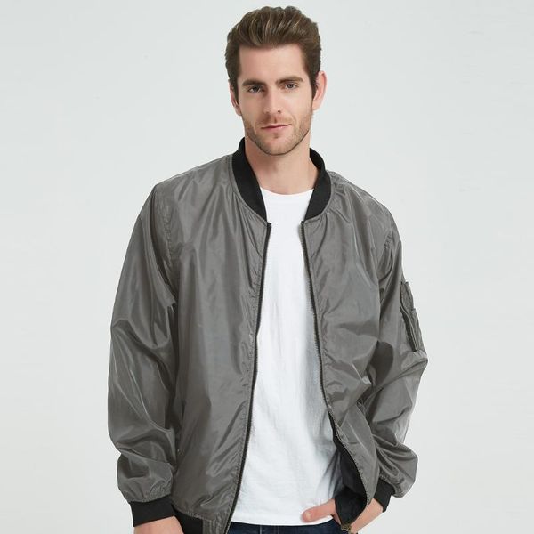 men's jackets bomber jacket men black blue grey white color casual autumn windproof baseball brand coats euro size s-xxl, Black;brown
men's jackets bomber jacket men black blue grey white color casual autumn windproof baseball brand coats euro size s-xxl, Black;brown