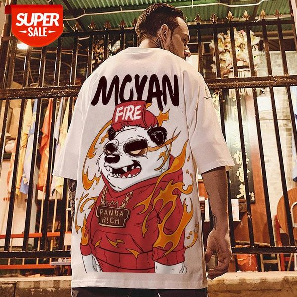 panda couple t-shirt wear summer ins hong kong style large size tide brand loose short sleeve #9m5c, White;black
panda couple t-shirt wear summer ins hong kong style large size tide brand loose short sleeve #9m5c, White;black