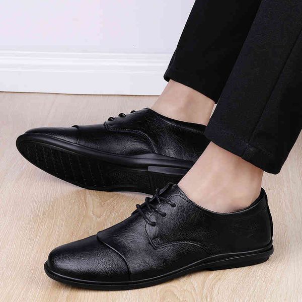 dress shoes genuine leather mens cow lace up men casual oxfords fashion luxury outdoor sneakers male footwear a3l1, Black
dress shoes genuine leather mens cow lace up men casual oxfords fashion luxury outdoor sneakers male footwear a3l1, Black