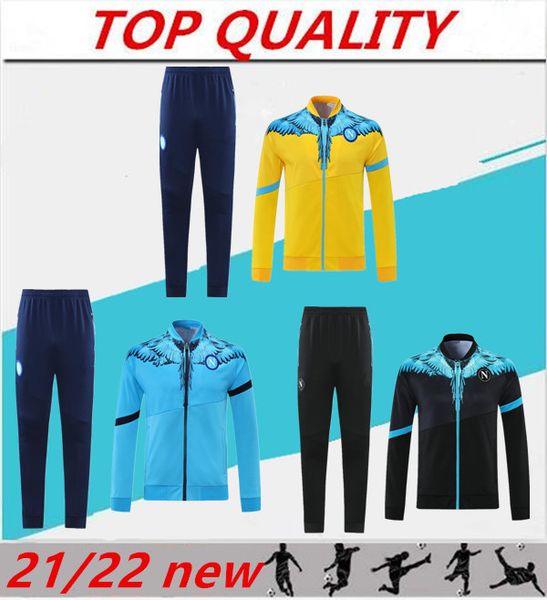 21 22 mens football tracksuit napoli soccer wear 2021 2022 men naples training survetement foot chandal tuta jogging jacket sets, Black
21 22 mens football tracksuit napoli soccer wear 2021 2022 men naples training survetement foot chandal tuta jogging jacket sets, Black