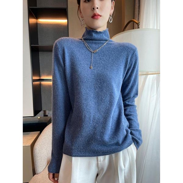 women's sweaters 100% pure australian wool knitted women turtleneck long sleeve solid color knitwears female soft warm pullover, White;black
women's sweaters 100% pure australian wool knitted women turtleneck long sleeve solid color knitwears female soft warm pullover, White;black