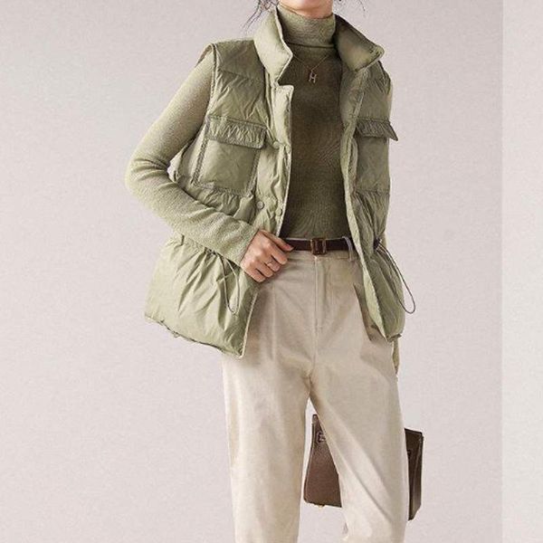 women's vests ultra light down vest women sleeveless jacket windproof lightweight warm waistcoat female cardigan winter slim button coa, Black;white
women's vests ultra light down vest women sleeveless jacket windproof lightweight warm waistcoat female cardigan winter slim button coa, Black;white