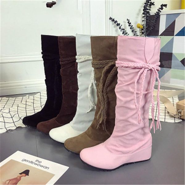 boots 2021 winter women rubber fringe wedge heel round head keep warm snow, Black
boots 2021 winter women rubber fringe wedge heel round head keep warm snow, Black