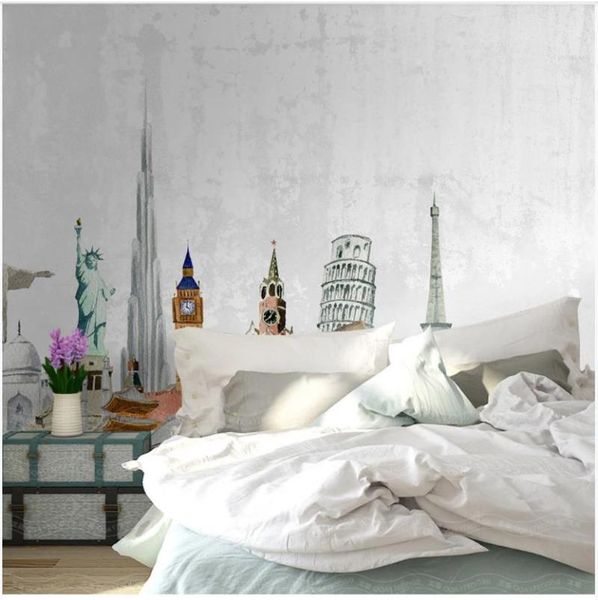 wallpapers custom po for walls 3 d hand painted retro architectural european background wall paper living room decoration
wallpapers custom po for walls 3 d hand painted retro architectural european background wall paper living room decoration