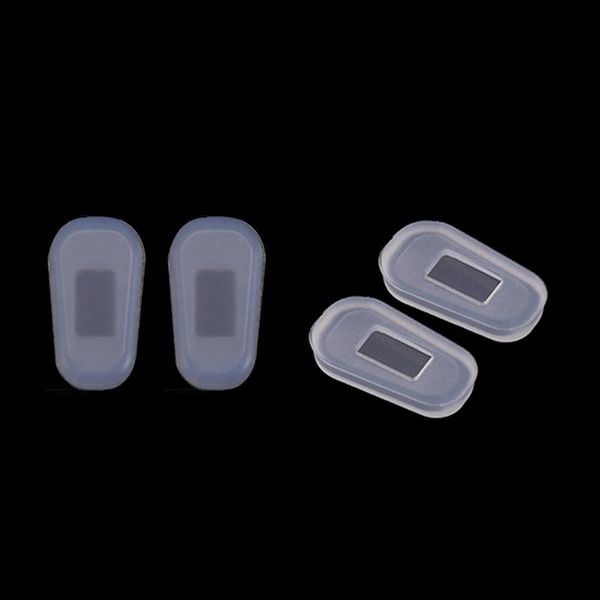 sunglasses frames 066f 10 pairs push-in eyeglass nose pads soft silicone air cushion glasses replacement nosepad anti-slip bridge kit, Silver 
sunglasses frames 066f 10 pairs push-in eyeglass nose pads soft silicone air cushion glasses replacement nosepad anti-slip bridge kit, Silver