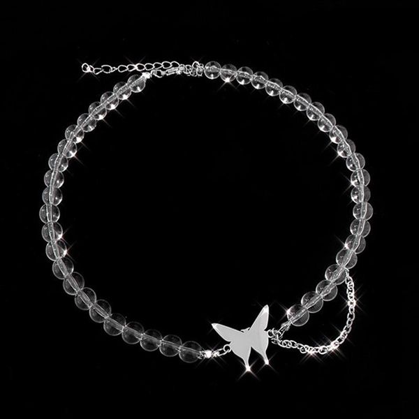 chokers simulated pearl choker vintage french romantic style clavicle chain trend dainty butterfly bohemian necklaces for women, Golden;silver
chokers simulated pearl choker vintage french romantic style clavicle chain trend dainty butterfly bohemian necklaces for women, Golden;silver