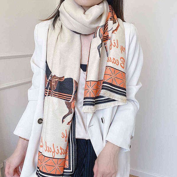 scarves air conditioning room shawl in spring autumn women's imitation cashmere thick versatile long warm and dual-purpose scarf outsid, Blue;gray
scarves air conditioning room shawl in spring autumn women's imitation cashmere thick versatile long warm and dual-purpose scarf outsid, Blue;gray