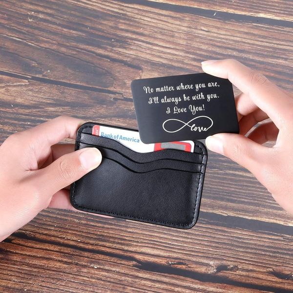 10pieces/lotwallet card gifts for him her husband boyfriend love note from wife girlfriend anniversary wedding gifts for groom bride gifts, Brown;gray
10pieces/lotwallet card gifts for him her husband boyfriend love note from wife girlfriend anniversary wedding gifts for groom bride gifts, Brown;gray