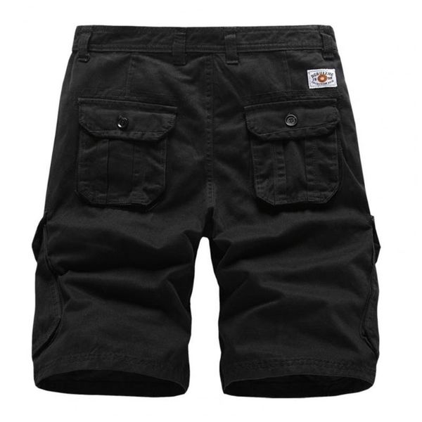 men's summer shorts 2021 fashion multi-pockets solid color all-matched knee-length men pants beach male clothing, White;black
men's summer shorts 2021 fashion multi-pockets solid color all-matched knee-length men pants beach male clothing, White;black