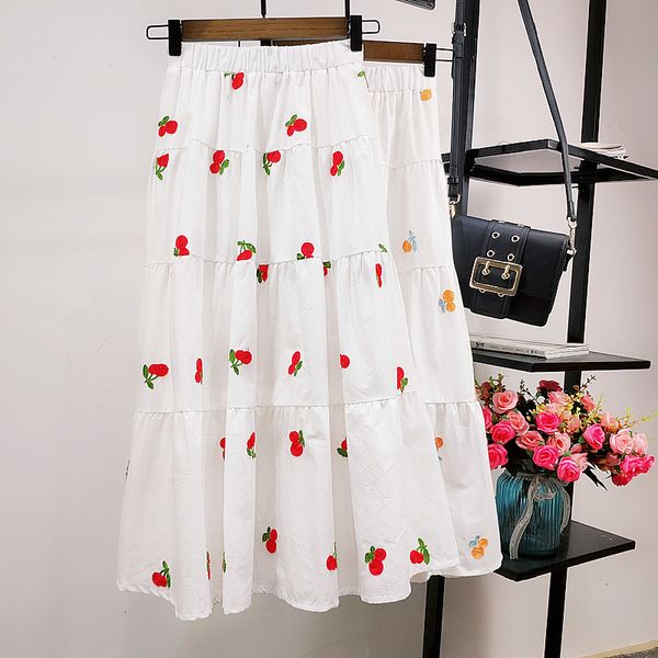 skirts skirts spring sweet embroidered floral a-line boho cherries daisy cotton white calf long s bk19, Black
skirts skirts spring sweet embroidered floral a-line boho cherries daisy cotton white calf long s bk19, Black