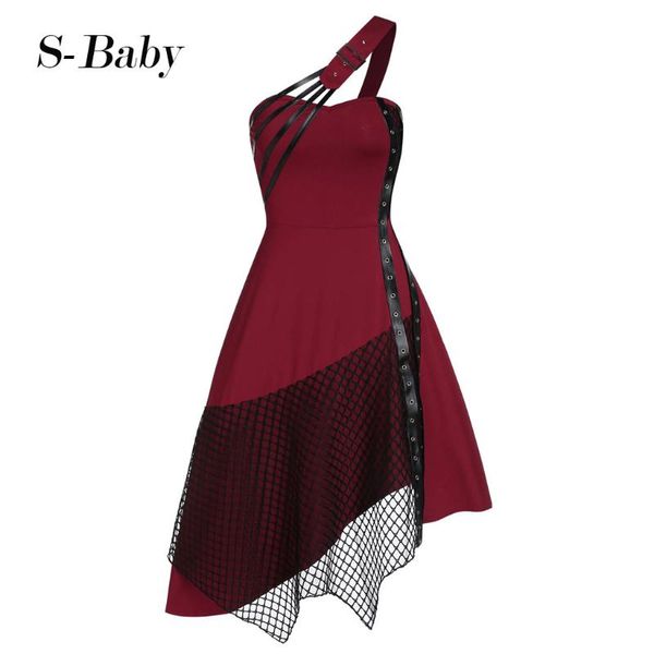 casual dresses fashion black solid plain dress single shoulder plaid grid hole summer party loose sleeveless vestidos#y3, Black;gray
casual dresses fashion black solid plain dress single shoulder plaid grid hole summer party loose sleeveless vestidos#y3, Black;gray