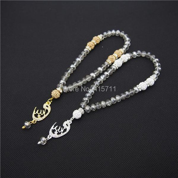 charm bracelets l150113015 black clear crystal rondelles islamic muslim prayer beads 33beads misbaha sibha, Golden;silver
charm bracelets l150113015 black clear crystal rondelles islamic muslim prayer beads 33beads misbaha sibha, Golden;silver