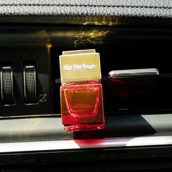 car air freshener lasting fragrance square perfume conditioner outlet glass bottle with clip durable clear
car air freshener lasting fragrance square perfume conditioner outlet glass bottle with clip durable clear