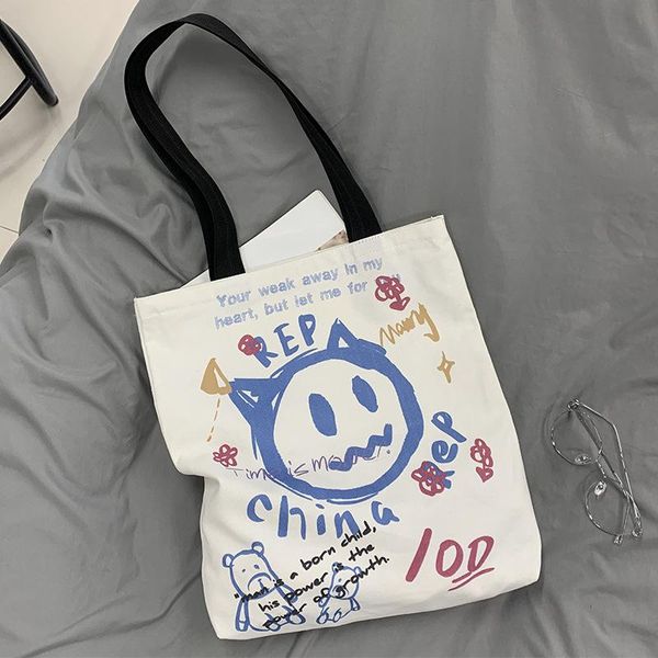evening bags student girl canvas shoulder bag simple ladies large casual tote shopping cute printing female purse handbags
evening bags student girl canvas shoulder bag simple ladies large casual tote shopping cute printing female purse handbags