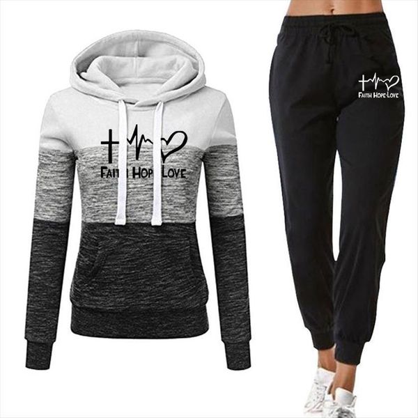 tracksuit 2 piece set womens pants sweatshirt print hoodies sportwear sports suit female hooded winter, White
tracksuit 2 piece set womens pants sweatshirt print hoodies sportwear sports suit female hooded winter, White
