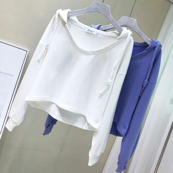 women's hoodies & sweatshirts hoodie short sweater spring and autumn thin korean ins fashion machine loose high waist hooded clothes 43, Black
women's hoodies & sweatshirts hoodie short sweater spring and autumn thin korean ins fashion machine loose high waist hooded clothes 43, Black