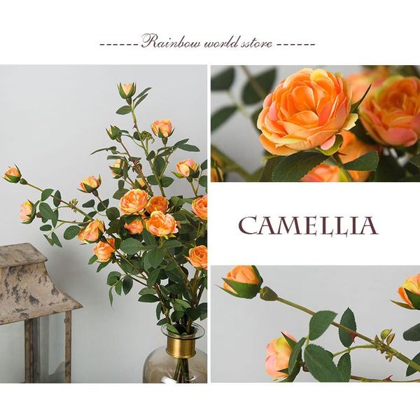 1pcs 6 head rosa multiflora artificial flower wedding party decoration fake plant diycreative arranging pography props decorative flowers &
1pcs 6 head rosa multiflora artificial flower wedding party decoration fake plant diycreative arranging pography props decorative flowers &