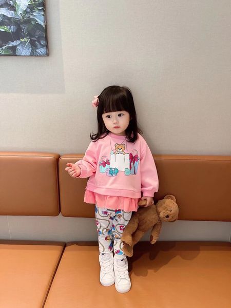 children clothing set autumn cartoon baby girls sets long sleeve tracksuit 1- 3 years infant girl jumper +pants 2pcs sport suit kids clothes, White
children clothing set autumn cartoon baby girls sets long sleeve tracksuit 1- 3 years infant girl jumper +pants 2pcs sport suit kids clothes, White