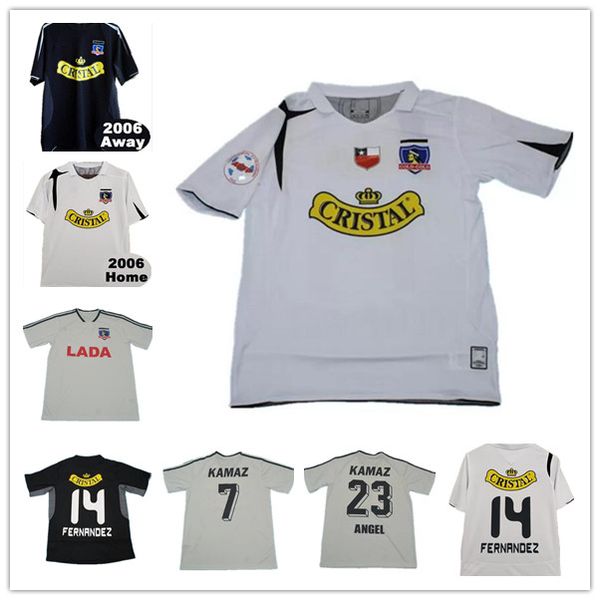 colo colo retro 2006 soccer jerseys argentina csd home white away black vintage 2007 camiseta de fútbol classic 06 07 #14 fernrndez football, Black;yellow
colo colo retro 2006 soccer jerseys argentina csd home white away black vintage 2007 camiseta de fútbol classic 06 07 #14 fernrndez football, Black;yellow