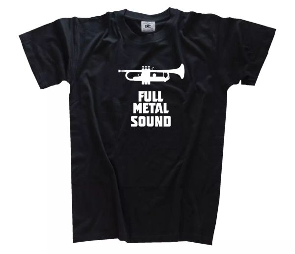 full metal sound-trumpet trumpet trumpeter band band music t-shirt s-3xl, White;black
full metal sound-trumpet trumpet trumpeter band band music t-shirt s-3xl, White;black