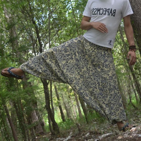 men's pants men fashion hip hop baggy cross harem print pattern elastic waist ankle loose long trousers casual cool linen 7q1112, Black
men's pants men fashion hip hop baggy cross harem print pattern elastic waist ankle loose long trousers casual cool linen 7q1112, Black