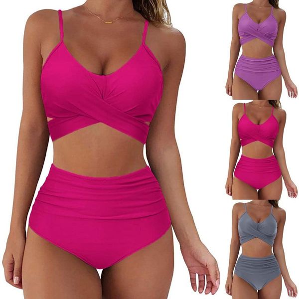 women's swimwear high waist bikinis swimsuits women soild bikini set push up bathing outdoors seaside 2021 beachwear, White;black
women's swimwear high waist bikinis swimsuits women soild bikini set push up bathing outdoors seaside 2021 beachwear, White;black