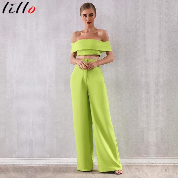 women's tracksuits 2 piece set women & club suit solid color slash neck ruffled summer fashion mop pants high street, Gray
women's tracksuits 2 piece set women & club suit solid color slash neck ruffled summer fashion mop pants high street, Gray