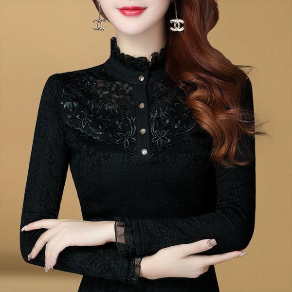 elegant embroidery lace long womens shirts sleeves amp hollow out solid bottoming plus size 5xl, White
elegant embroidery lace long womens shirts sleeves amp hollow out solid bottoming plus size 5xl, White