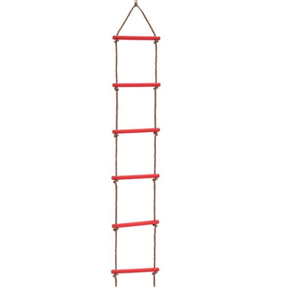 outdoor gadgets 6 rungs rope ladder toys playground rock climbing wooden indoor swing fun for children
outdoor gadgets 6 rungs rope ladder toys playground rock climbing wooden indoor swing fun for children