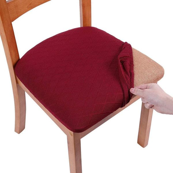 chair covers seat cover stretch jacquard dining with buckle furniture protector for kitchen banquet party slipcovers
chair covers seat cover stretch jacquard dining with buckle furniture protector for kitchen banquet party slipcovers