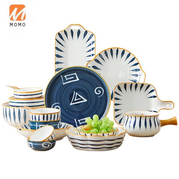 japanese ceramic tableware set gift bowl plate hand painted underglaze household rice soup chopsticks dish storage bottles & jars
japanese ceramic tableware set gift bowl plate hand painted underglaze household rice soup chopsticks dish storage bottles & jars