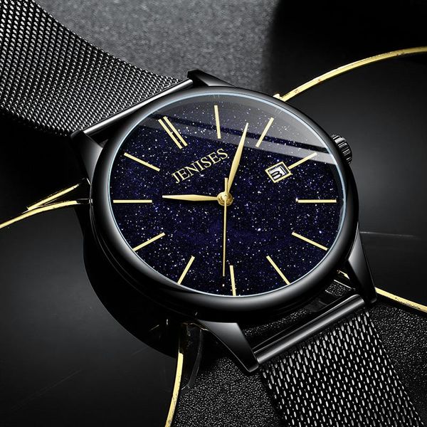 wristwatches relojes bellos men's fashion quartz watch star waterproof leather trend luxury wristwatch, Slivery;brown
wristwatches relojes bellos men's fashion quartz watch star waterproof leather trend luxury wristwatch, Slivery;brown