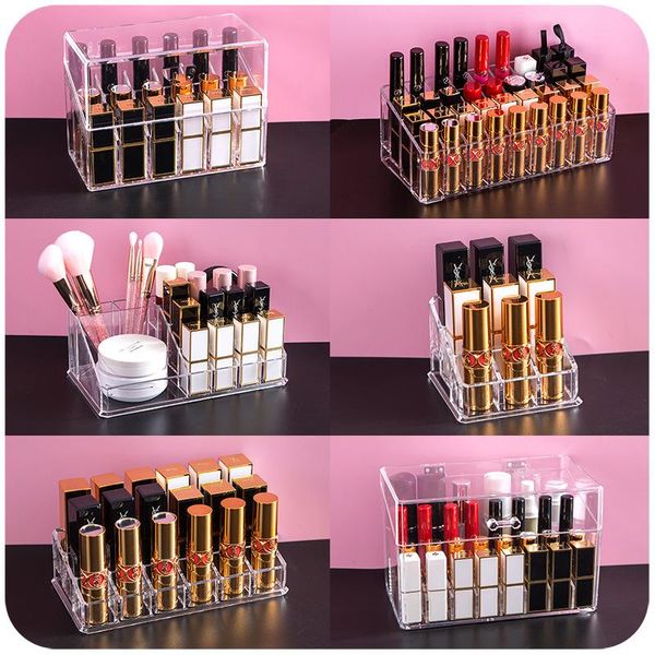 storage boxes & bins multi-varieties acrylic lipstick organizer transparent makeup box table lipstick/nail polish holder portable
storage boxes & bins multi-varieties acrylic lipstick organizer transparent makeup box table lipstick/nail polish holder portable