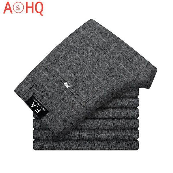 men's suits & blazers men suit pants length black gray business plaid trousers formal chinos office male slim plus size 40, White;black
men's suits & blazers men suit pants length black gray business plaid trousers formal chinos office male slim plus size 40, White;black