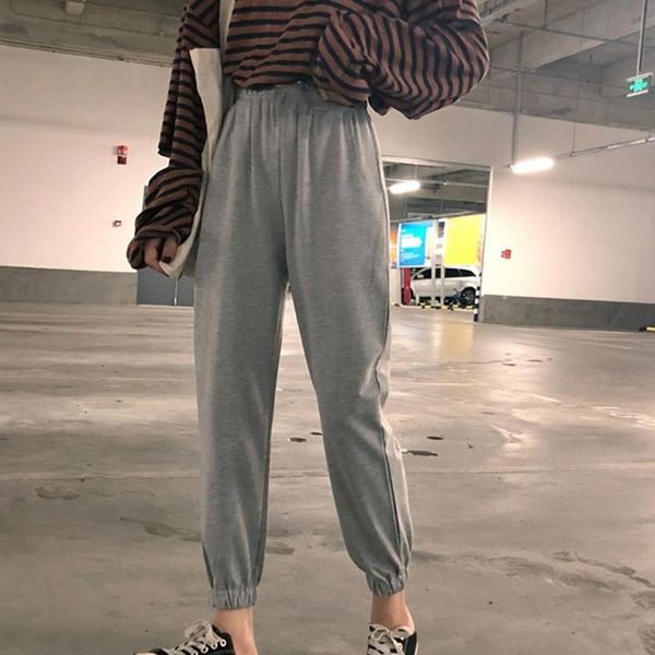 women's pants & capris for women spring autumn loose harem feet foot high waist straight ankle-length pantalones mujer, Black;white
women's pants & capris for women spring autumn loose harem feet foot high waist straight ankle-length pantalones mujer, Black;white
