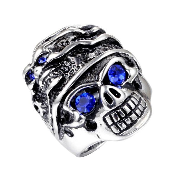 wedding rings europe and the united states titanium steel jewelry wholesale men's skull ring exaggerated personality blue eyes, Slivery;golden
wedding rings europe and the united states titanium steel jewelry wholesale men's skull ring exaggerated personality blue eyes, Slivery;golden