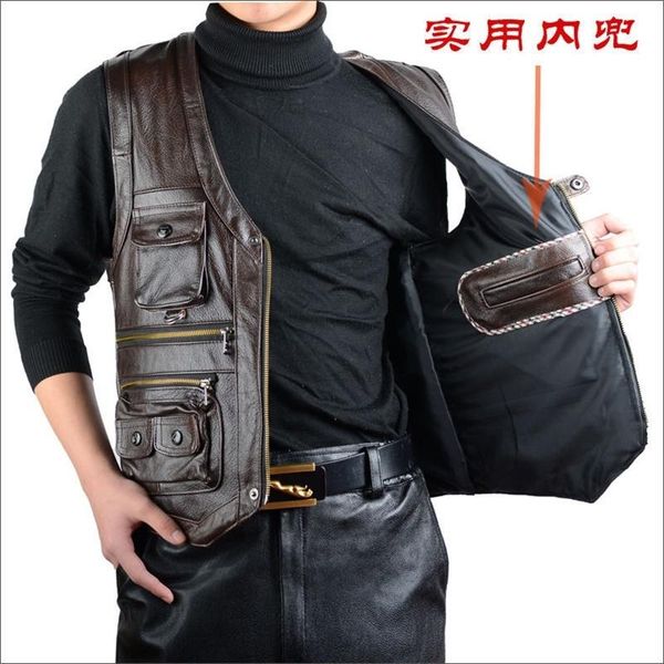 men's hoodies & sweatshirts leather vest spring and autumn v-neck head shoulder outdoor fishing multi pocket, Black
men's hoodies & sweatshirts leather vest spring and autumn v-neck head shoulder outdoor fishing multi pocket, Black