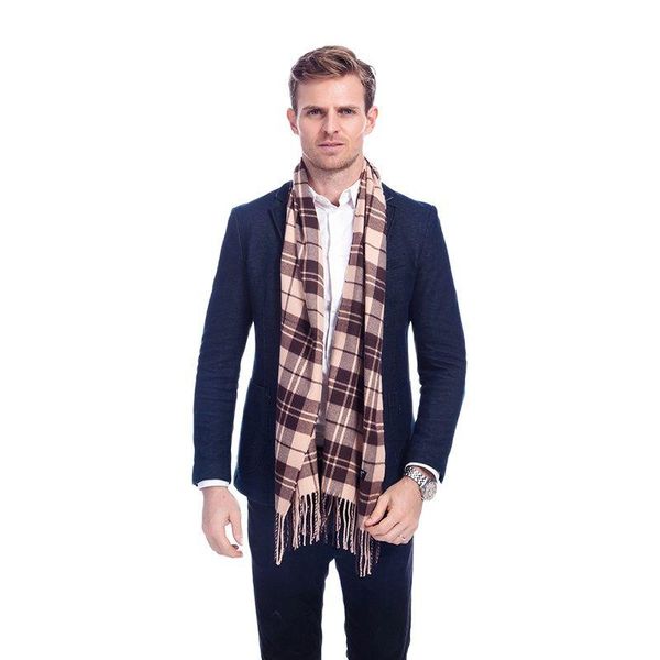 scarves design brand scarf plaid men with tassel winter warm soft imitation wool a3a17533, Blue;gray
scarves design brand scarf plaid men with tassel winter warm soft imitation wool a3a17533, Blue;gray