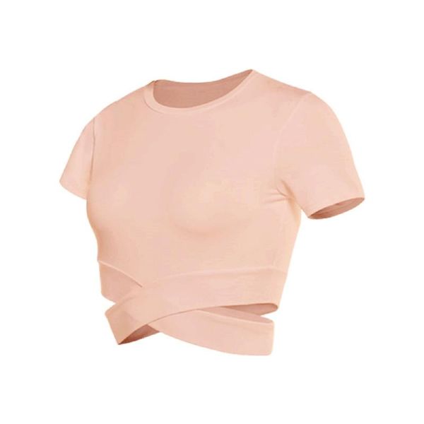 sleeve breathable short women crew neck crop casual solid color and sports wear outdoor exercise clothes women's t-shirt, White
sleeve breathable short women crew neck crop casual solid color and sports wear outdoor exercise clothes women's t-shirt, White