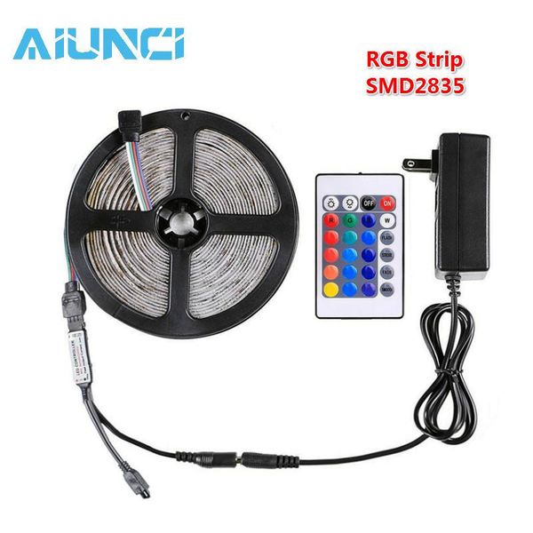 strip rgb light 5m/10m 2835/3528 diode led tape ribbon dc12v waterproof set with remote controller and adapter strips
strip rgb light 5m/10m 2835/3528 diode led tape ribbon dc12v waterproof set with remote controller and adapter strips
