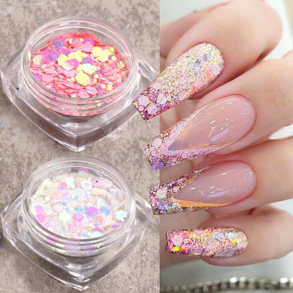 nail art glitter sequins mirror mermaid flakes hexagon round spangle paillette manicure supplies decals decoratio nf1905, Silver;gold
nail art glitter sequins mirror mermaid flakes hexagon round spangle paillette manicure supplies decals decoratio nf1905, Silver;gold