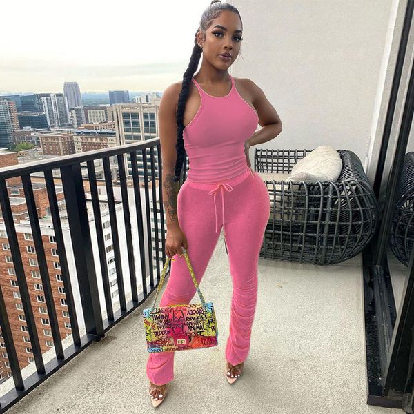sportswear 2 piece matching set womens costumes off shoulder bandage t-shirt stacked jogger sweatpant casual co-ord suits, Gray
sportswear 2 piece matching set womens costumes off shoulder bandage t-shirt stacked jogger sweatpant casual co-ord suits, Gray