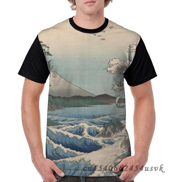 men's t-shirts sea at satta in suruga province - japanese pre 1915 woodblock summer fashion printed men t shirt women tees, White;black
men's t-shirts sea at satta in suruga province - japanese pre 1915 woodblock summer fashion printed men t shirt women tees, White;black